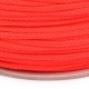 Fashion cord Ø 4mm Poppy Red neon